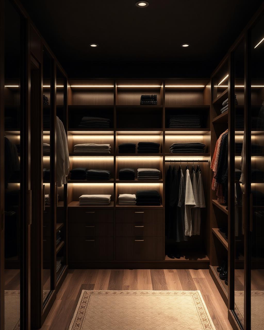 Projeto de closet sob medida